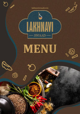 Lakhnavi Swaad Menu Cover